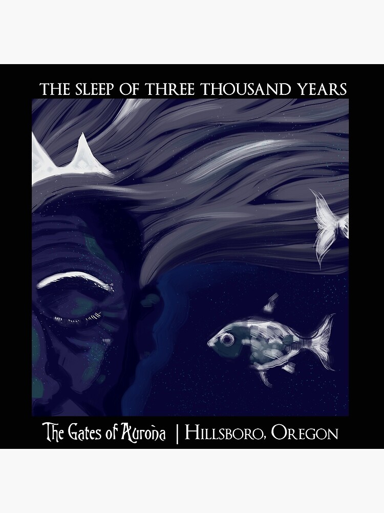 Thumbnail 2 of 2, Greeting Card, The Gates of Aurona - The Sleep of 3,000 years designed and sold by TonyaMacalino.