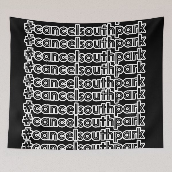 Item preview, CANCEL SOUTH PARK | TILED VIRAL HASHTAG designed and sold by Iskybibblle.