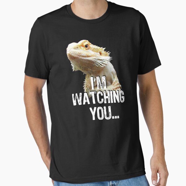 Item preview, Bearded Dragon I'm Watching You designed and sold by dncreations.