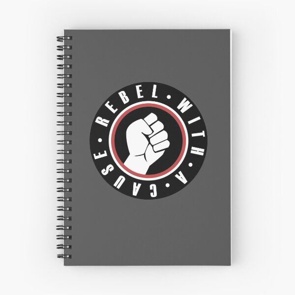 Item preview, Rebel With A Cause - Smash Fist Logo Art designed and sold by WordvineMedia.