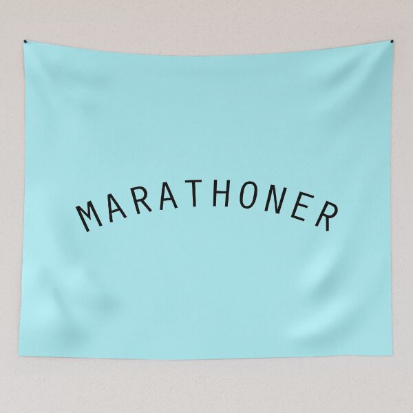 Item preview, Marathoner- Teal & Black designed and sold by SunnyLemonader.