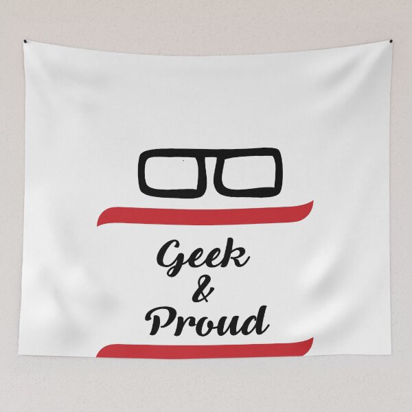 Item preview, GEEK AND PROUD designed and sold by styleofpop.