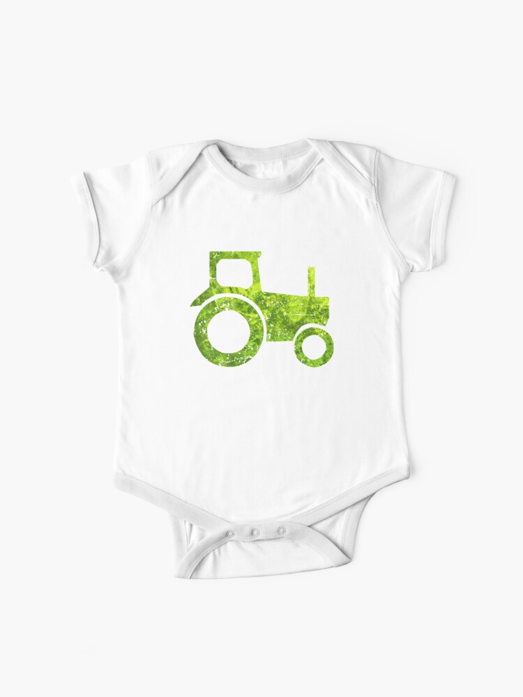 Tractor Tractor Pictogram Baby One Piece By Rawwr Redbubble