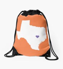 Texas Love Drawstring Bag
