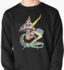 Trippy Mushroom King Snake Lightning Pullover