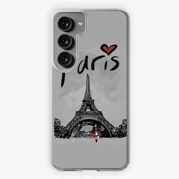 Funda Samsung Galaxy A54 5G Silicona Torre Eiffel.