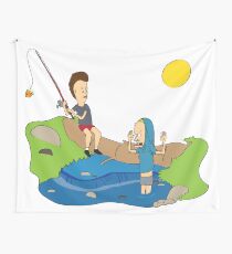 Cornholio and Butthead Wall Tapestry