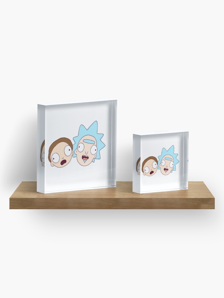 Alternate view of Rick and Morty! 100 Years! Acrylic Block