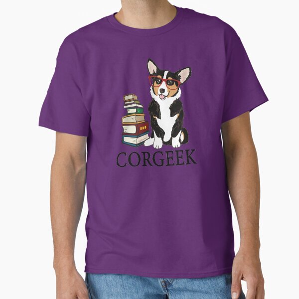 Item preview, Corgi for book lovers, book nerds, readers, or english teachers designed and sold by ouchmypancreas.