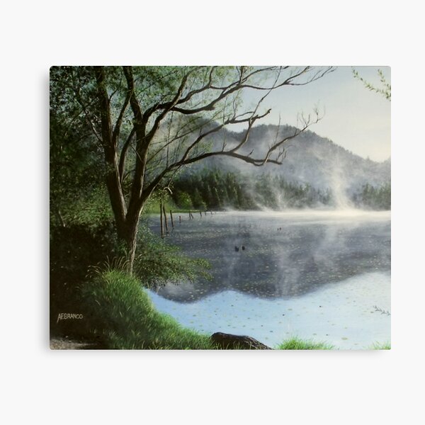 Clear Lake Morning Metal Print
