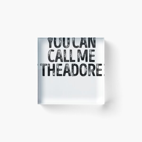 Item preview, You Can Call Me Theadore - Custom Merch Apparel For Kids designed and sold by kobiwabx.