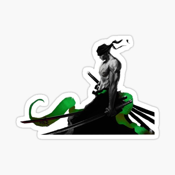 Roronoa Zoro Stickers | Redbubble