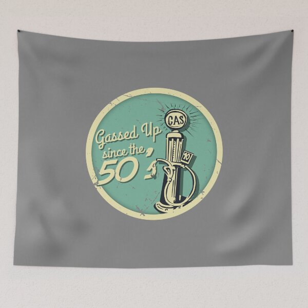 Item preview, Gassed Up Since 50s (v2) designed and sold by BlueRockDesigns.