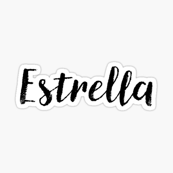 Estrella - Etiquetas engomadas de encargo de la niña de la esposa de la esposa Pegatina