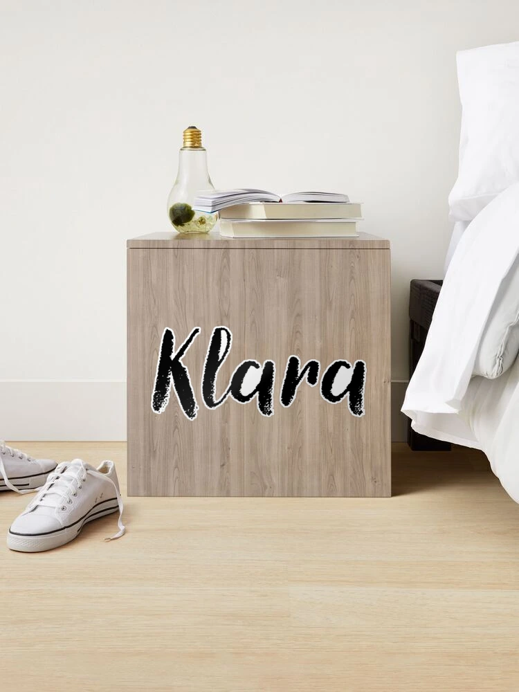 Klara - Cute Girl Names For Wife Daughter Sticker for Sale by soapnlardvx