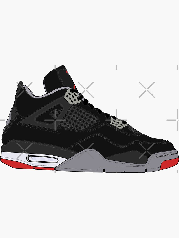 Air Jordan IV (4) "Bred" by gaeldesmarais