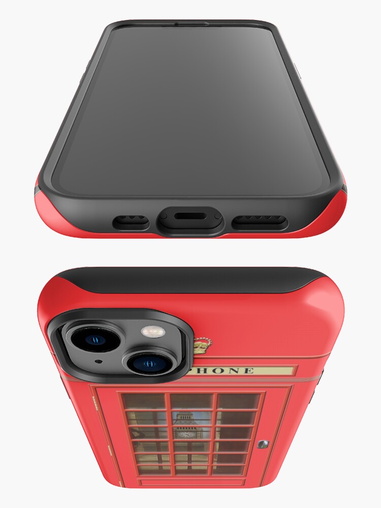 Discover British Red Phone box with Big Ben iPhone Case