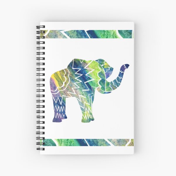 Spiralblocke Stammes Elefant Redbubble