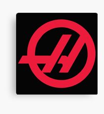 Haas F1 Team Canvas Print