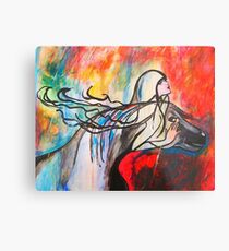 Chasing The Rain Metal Print