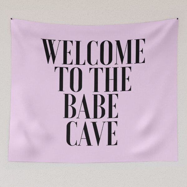 Item preview, Babe Cave Tapestry designed and sold by EvyStickersx.