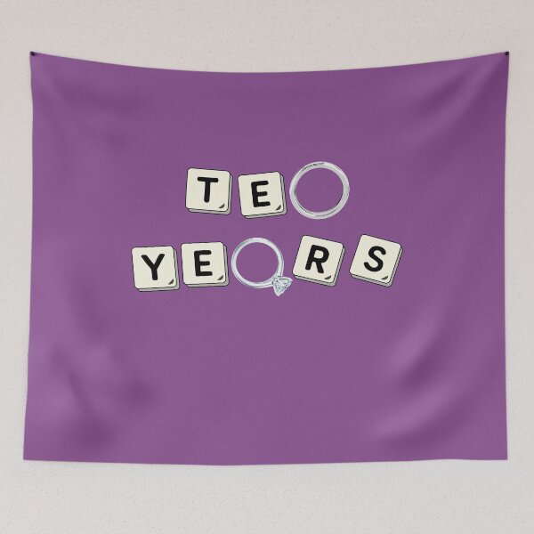 Item preview, 10 Years Tin Wedding Anniversary Gift Designs designed and sold by MemWear.
