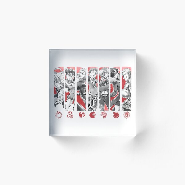 Sins Team Acrylic Block