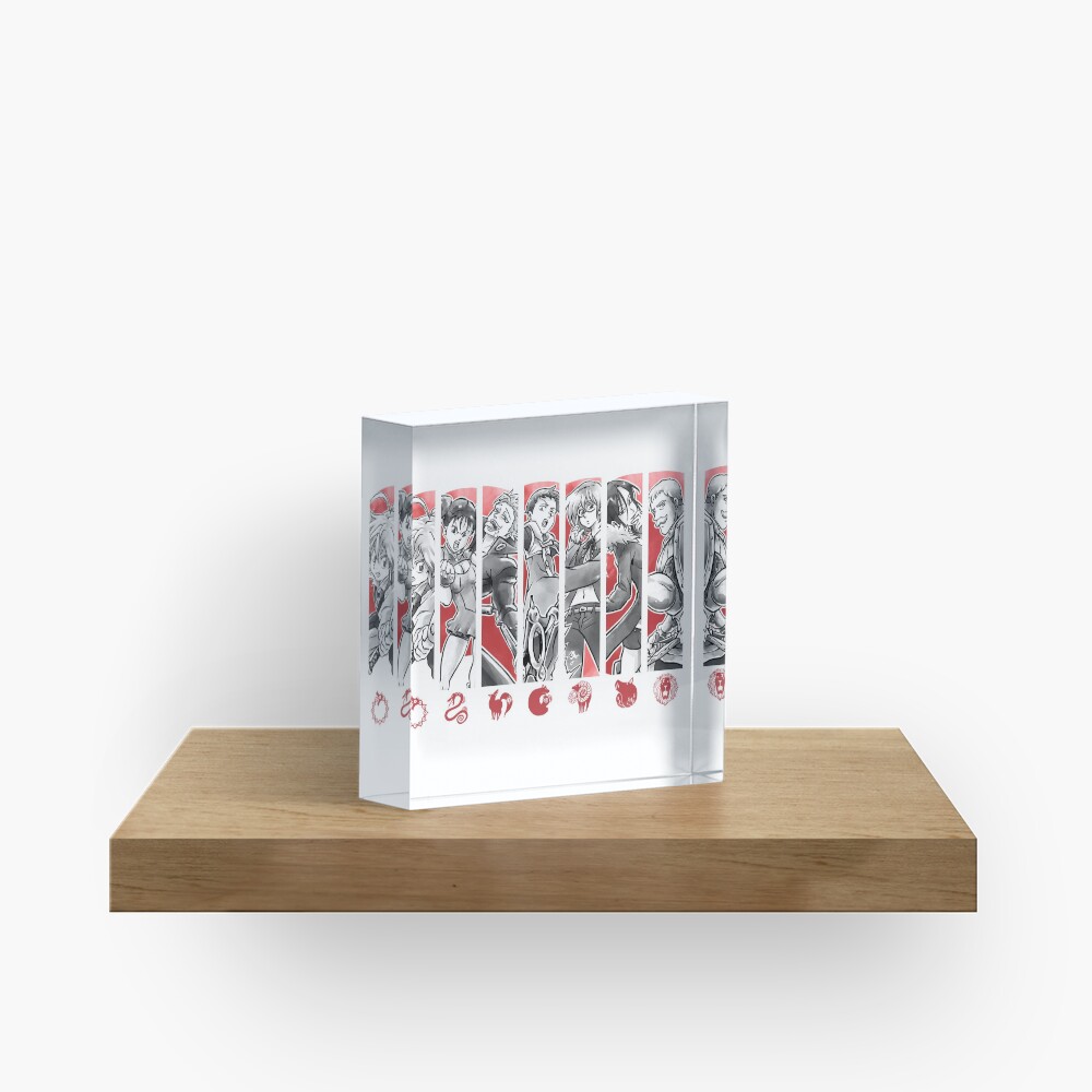 Sins Team Acrylic Block