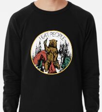 Kampierendes Wandern Ich hasse Leute, die ich Leute-Bärn-T-Shirt essen Leichtes Sweatshirt