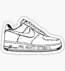 Malibu Nights Air Force Sticker