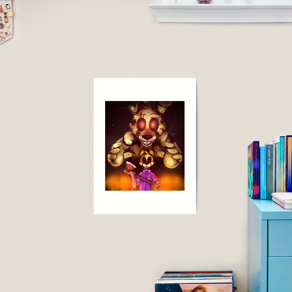 Die In A Fire - Five Nights At Freddy's 3 Art Print for Sale by