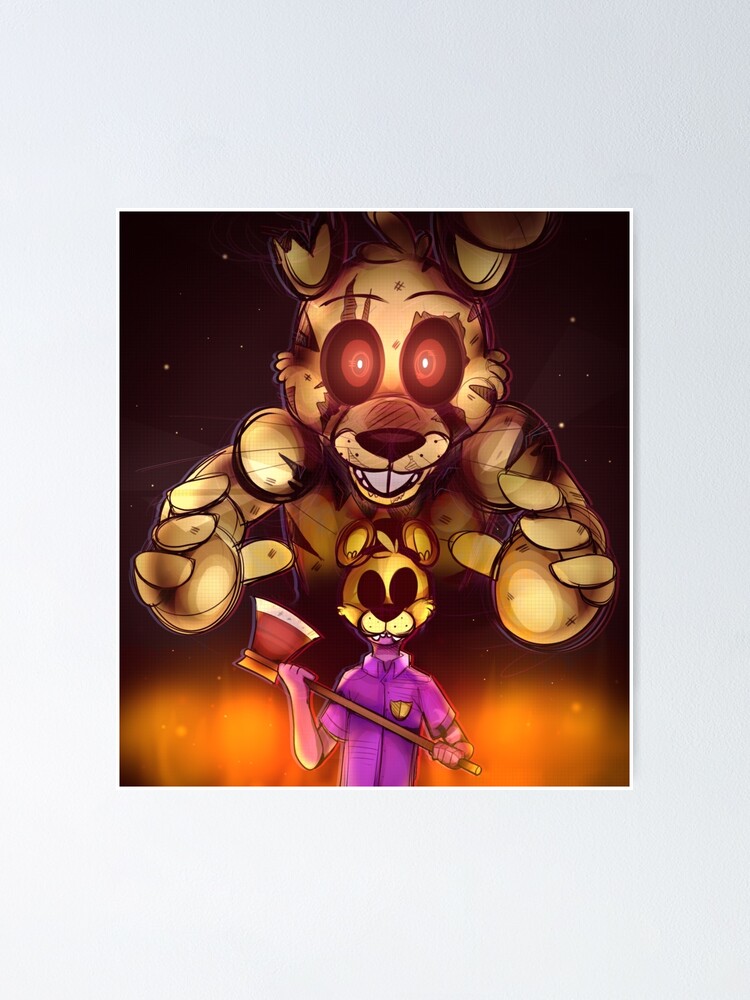 Five Nights at Freddy's - Toy Bonnie - Springtrap - Posters and Art Prints