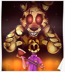 Die In A Fire - Five Nights At Freddy's 3 Poster
