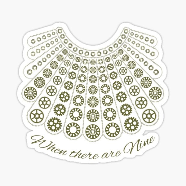 Item preview, Ruth Bader Ginsburg RBG When There Are Nine designed and sold by norules.