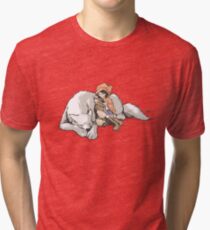 Petite Rouge en le Loup Tri-blend T-Shirt