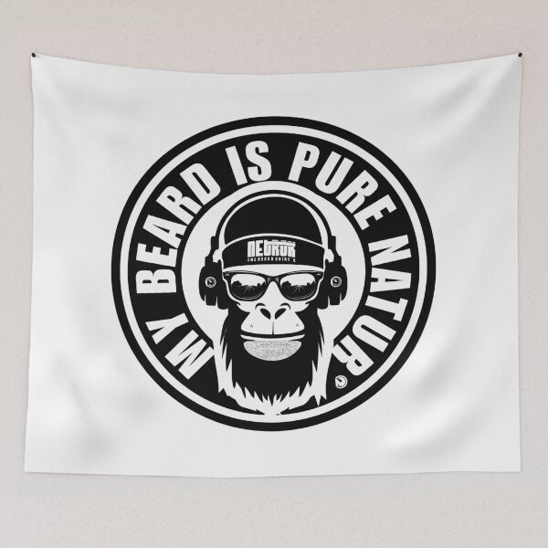 Item preview, MY BEARD IS PURE NATURE designed and sold by netrok.