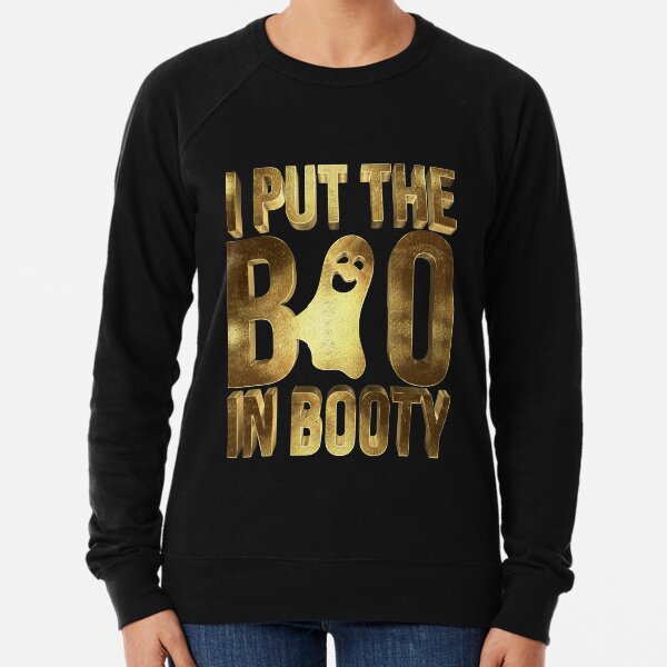 The Boo in Booty Golden Lightweight Sweatshirt