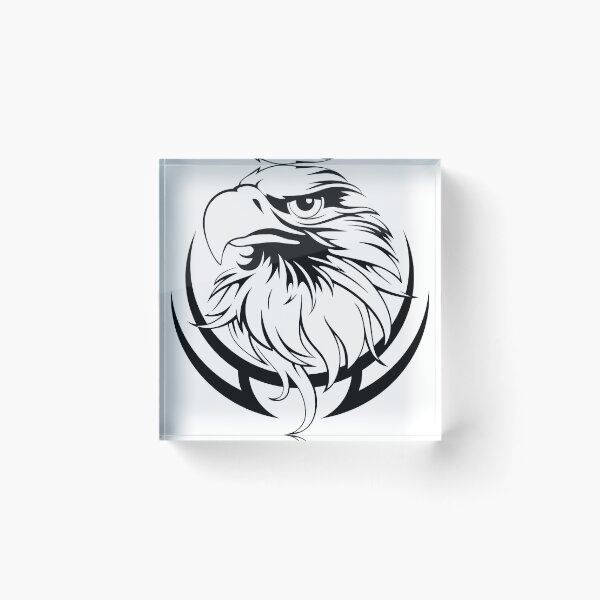 Item preview, Eagle Tattoo in black designed and sold by OJOEF89.
