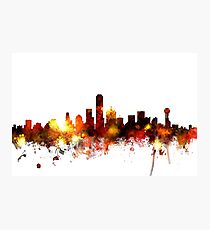Dallas Texas Skyline Fotodruck