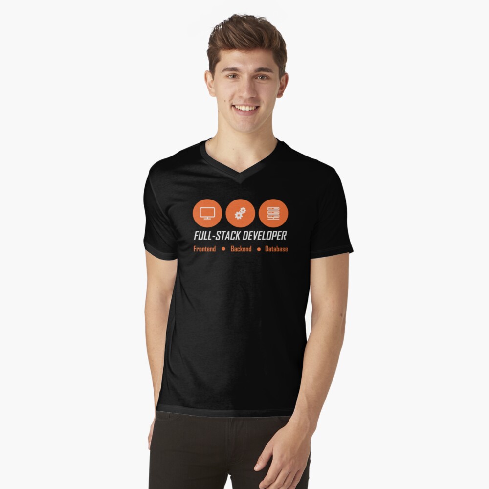 Item preview, V-Neck T-Shirt designed and sold by yourgeekside.