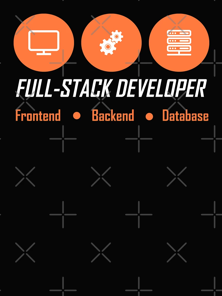 Thumbnail 4 of 4, Boxy T-Shirt, fullstack developer full-stack developer designed and sold by yourgeekside.