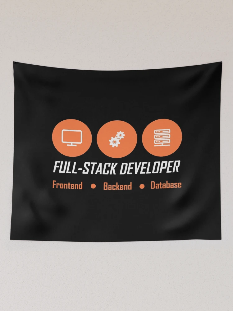 Thumbnail 2 of 3, Tapestry, fullstack developer full-stack developer designed and sold by yourgeekside.