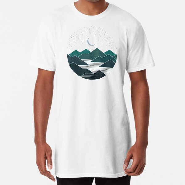 Between The Mountains And The Stars Long T-Shirt
