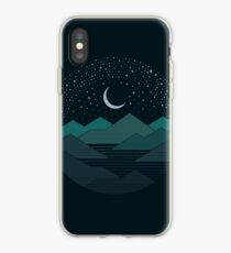Between The Mountains And The Stars iPhone Case