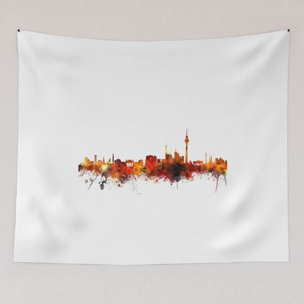 Item preview, Berlin Germany Skyline designed and sold by ArtPrints.