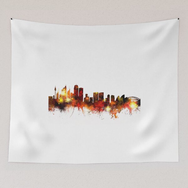 Item preview, Sydney Australia Skyline designed and sold by ArtPrints.