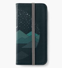 Between The Mountains And The Stars iPhone Wallet/Case/Skin