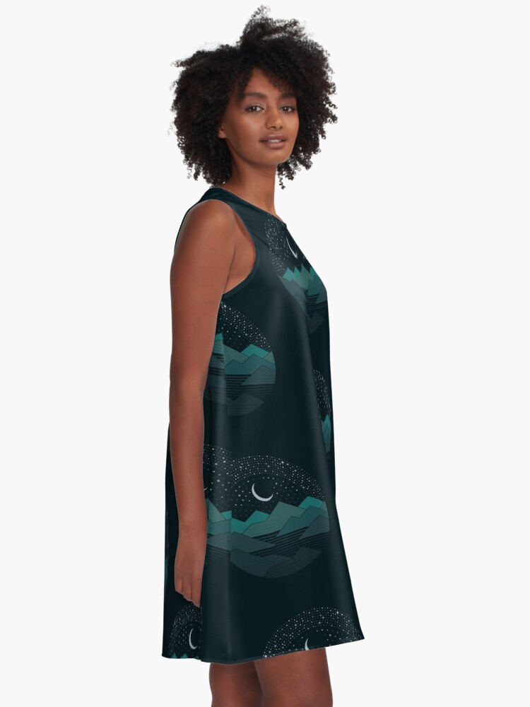 Alternate view of Between The Mountains And The Stars A-Line Dress