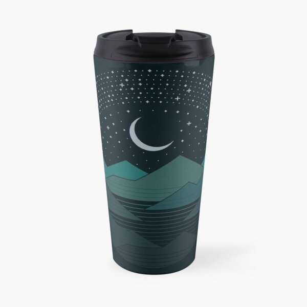 Between The Mountains And The Stars Travel Mug