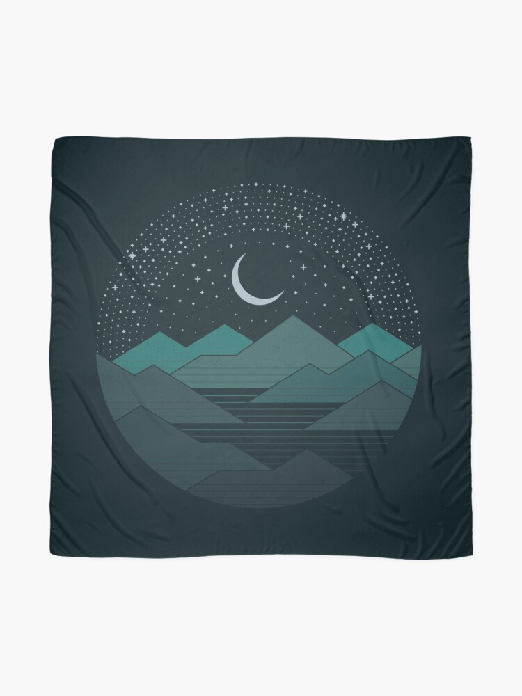 Alternate view of Between The Mountains And The Stars Scarf